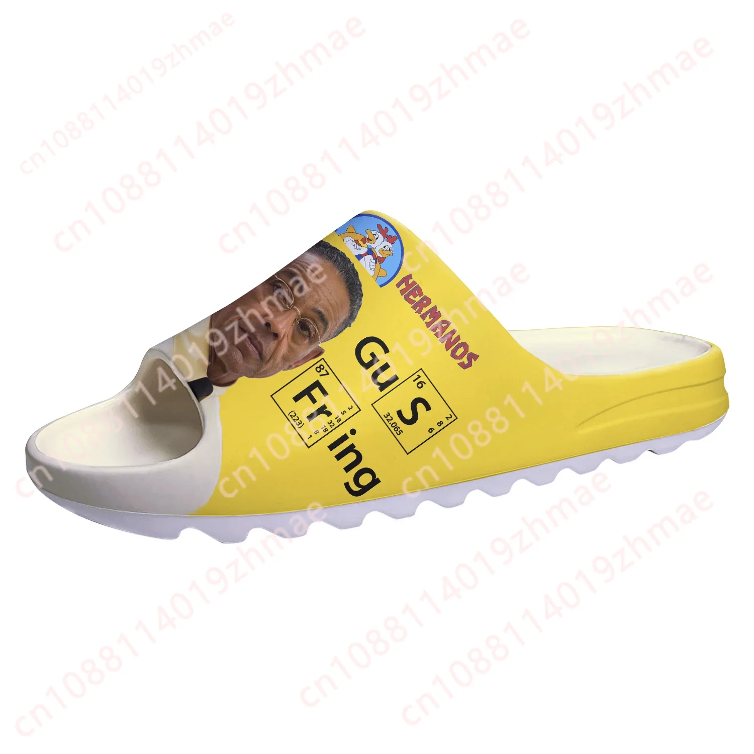 Breaking Bad LOS POLLOS HERMANOS Soft Sole Sllipers Home Clogs Gustavo Gus Fring Water Shoes Men Women Teenager Custom Sandals