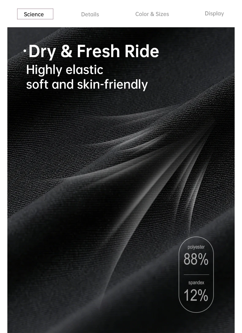 INBIKE Professionelles Radtrikot für Herren, Sommer, atmungsaktiv, schnell trocknend, kurzärmelig, für Rennradfahren, mit Taschen – Detail 3