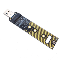 M.2 NVME SSD To USB 3.1 Adapter JMS583 Chip M.2 NVME To USB Card Reader M.2 SSD To USB 3.1 Type A Card for PCI-E/M.2 Nvme SSD