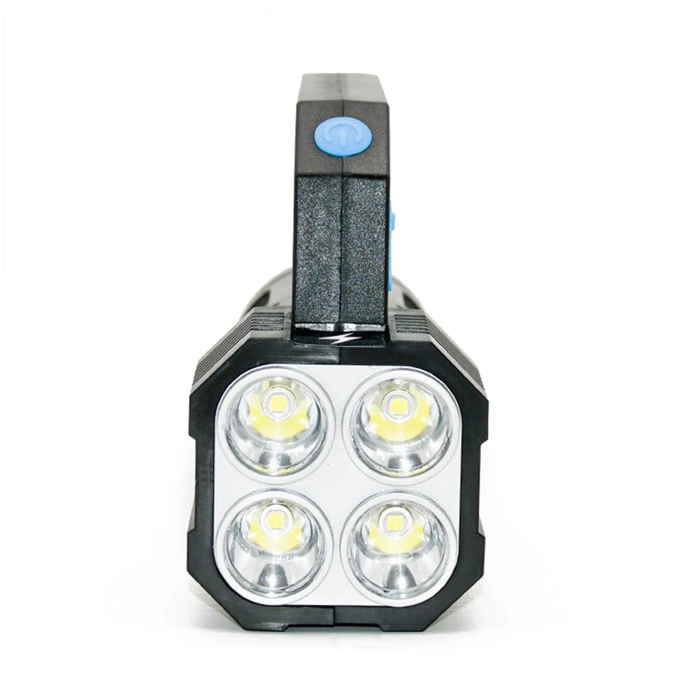 

Фонарик 200LM Открытый COB светодиодный фонарик для кемпинга USB перезаряжаемый портативный прожектор для рыбалки, красный переключатель