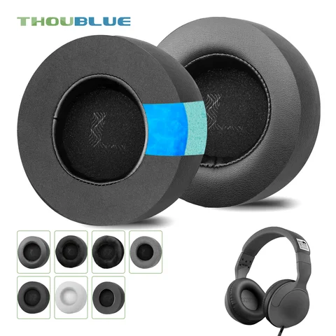 THOUBLUE Replacement Ear Pad for Skullcandy Hesh 2 1 Hesh1 Hesh2 Headphones Earpads Earmuffs Cushion Cover Sleeve Headband