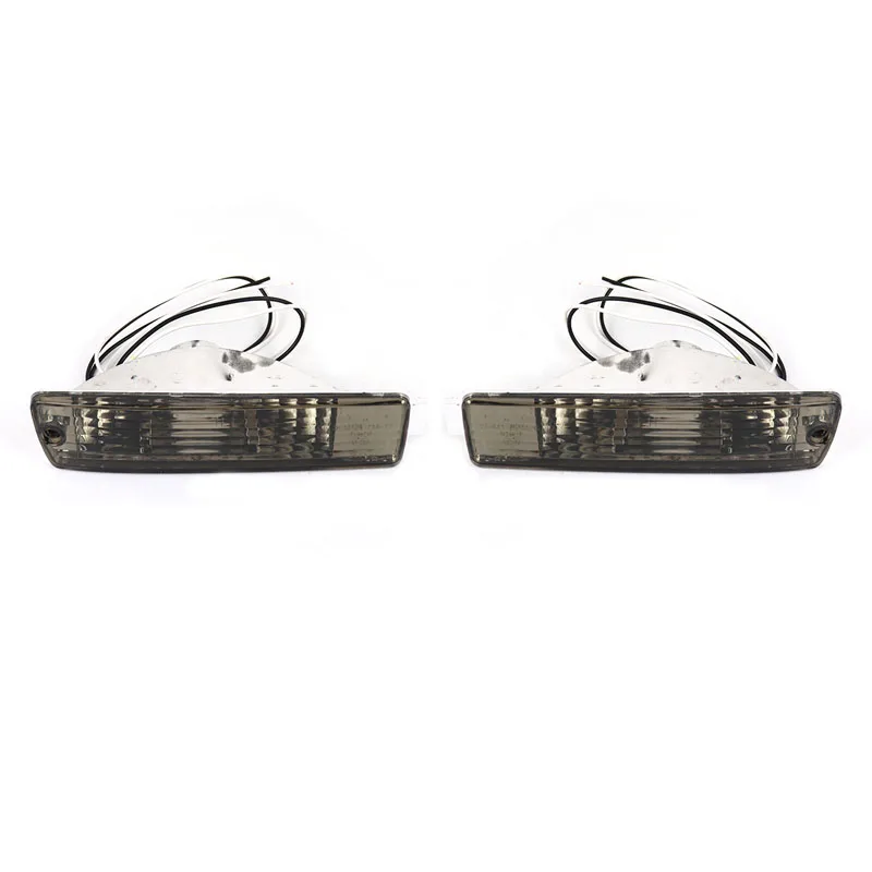 For Volkswargen VW Golf 2 MK2 Jetta 2 MK2 1980-1992 Front Turn Signal Bumper Indicator Light Lamp With Harness 2pcs