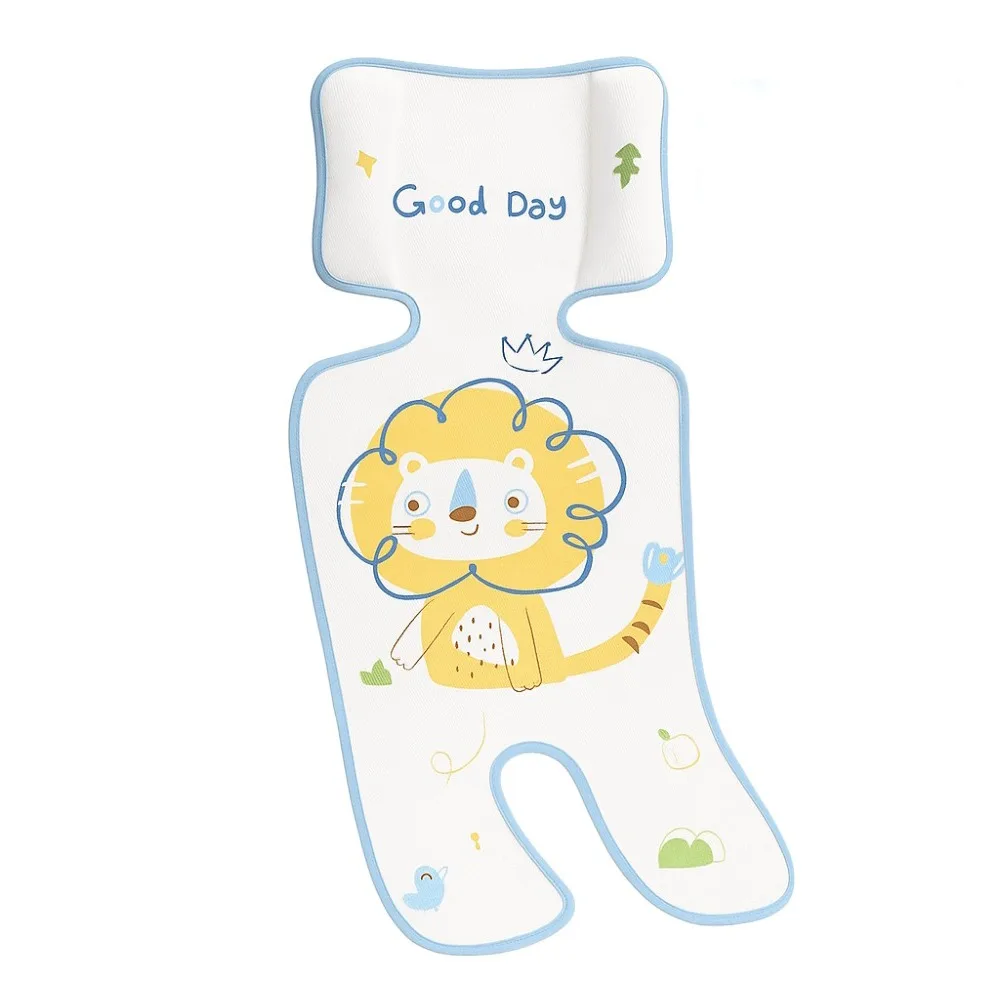 

Soft Ice Silk Baby Stroller Seat Cushion Washable Breathable Stroller Cooler Mat Anti-Slip Pram Seat Mat Baby Stroller