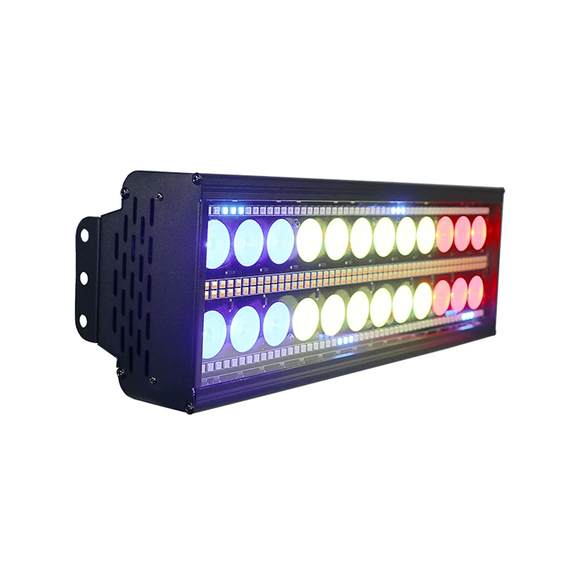 Sunart 24*8W RGBW 4 in 1 LED Strobe Light For Stage Effect Night Clubs Bars Parties Events Shows DMX Flash Fixture