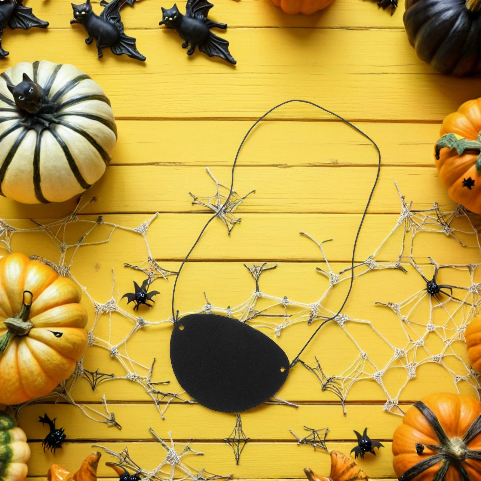 

96Pcs Pirate Eye Patches Comfortable Felt Material for Halloween Parties and Theatrical Performances Pirate Mask for Men