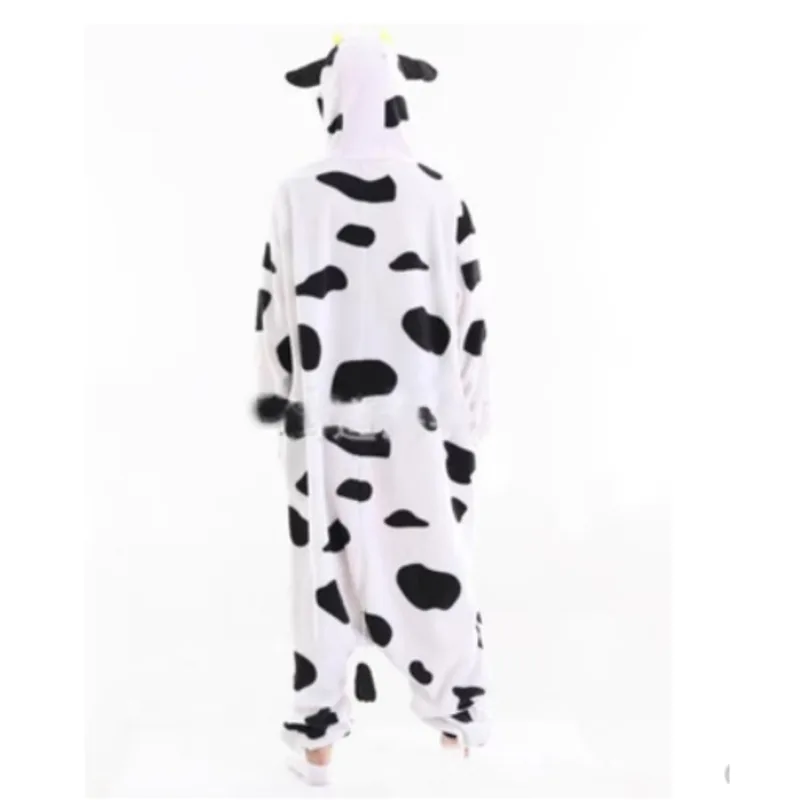 Animal Jumpsuit Pajamas Casual Loose Hooded Long Sleeve Animal Patterm Type Printing Cute Pullover Family Parent-child Pajamas