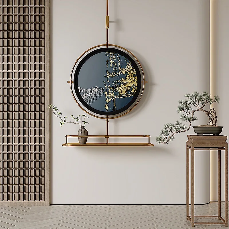 

Medieval style metal wall decoration, advanced sense wall decoration, wall lamp, entrance, living room sofa background, hanging