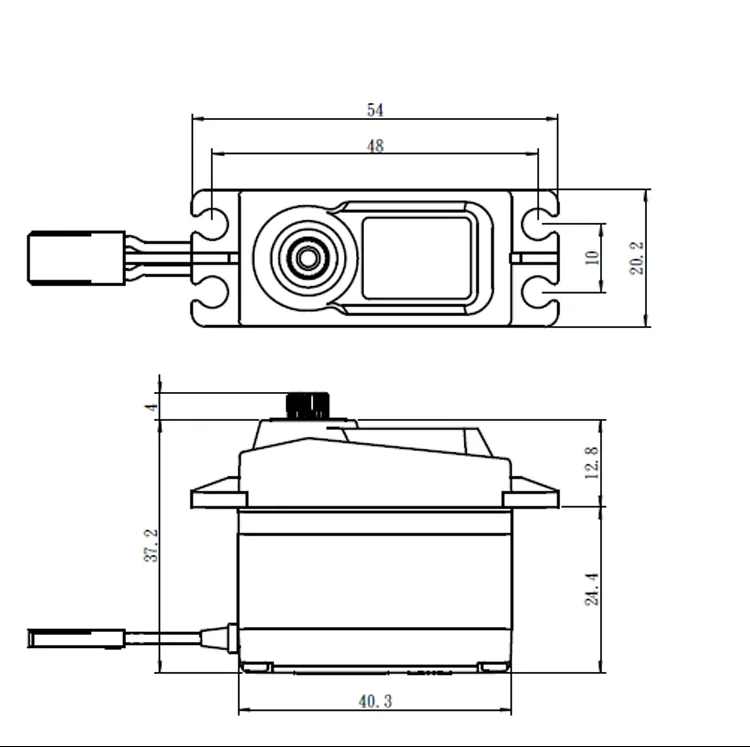 SAVOX 1256TG Servo Titanium Alloy Gears Made in China Taiwan