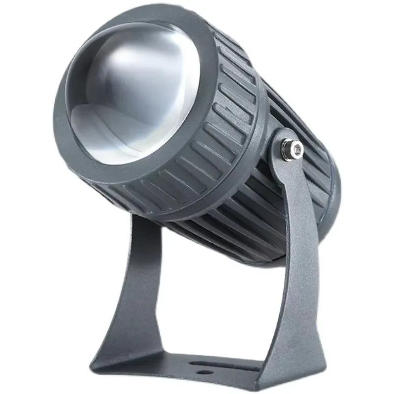 

10W spotlights led outdoor spotlights with narrow beam angle landscape street garden square floodlights 220V