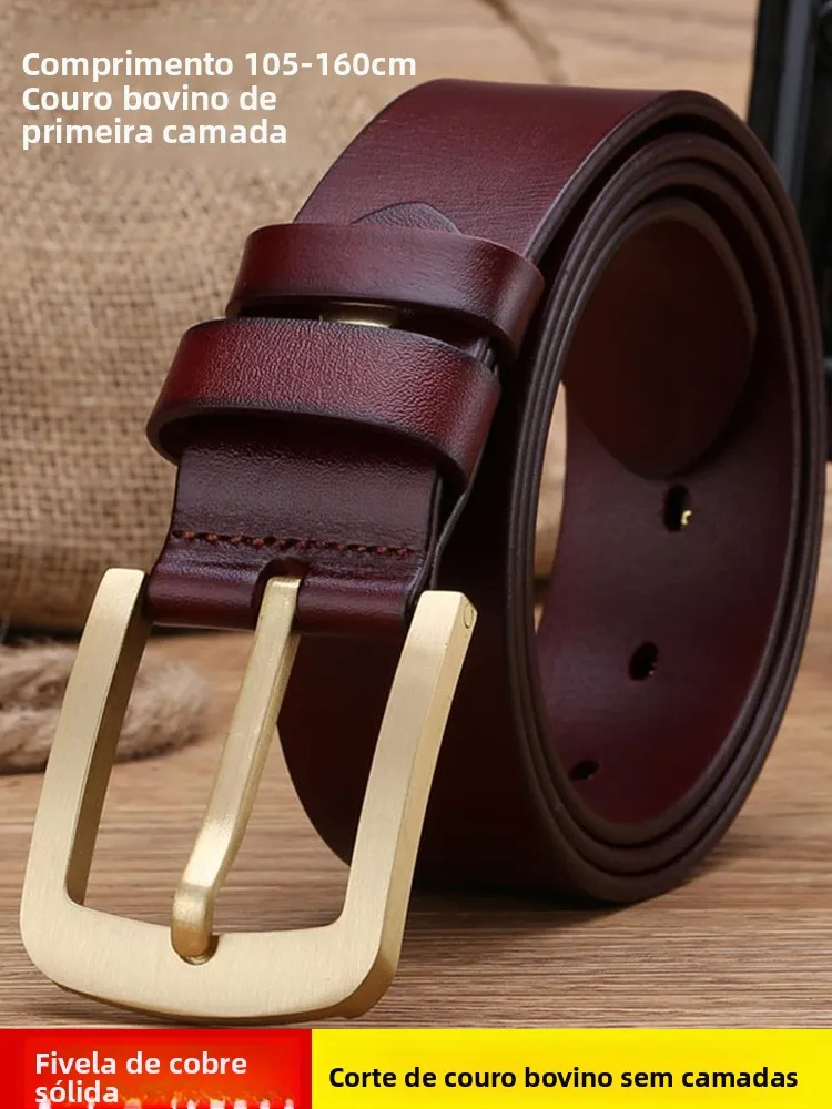ceinture-en-cuir-veritable-pour-homme-boucle-en-cuivre-cuir-de-vachette-de-premiere-qualite-ceinture-de-taille-marron-grande-taille-pour-personnes-corpulentes-150-cm-longueur-reglable-jusqu'a-160-cm-h