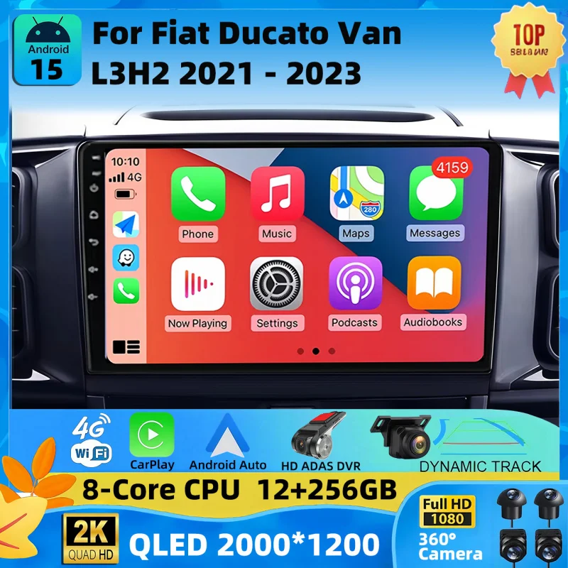 Android 15 Car Radi…