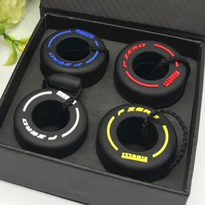 جديد الإطارات سلسلة المفاتيح قلادة سلسلة المفاتيح هدية صغيرة عشاق السيارات الكرتون أزياء للجنسين F1 السيارات الديكور المطاط الملحقات الذاتية أعلى 6 سلاسل مفاتيح مبيعات F1 - No2