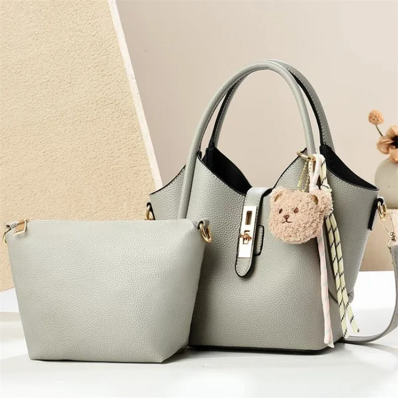 

Luxury Brand Inspired Women Handbag With Signature Pattern Fashionable Outings