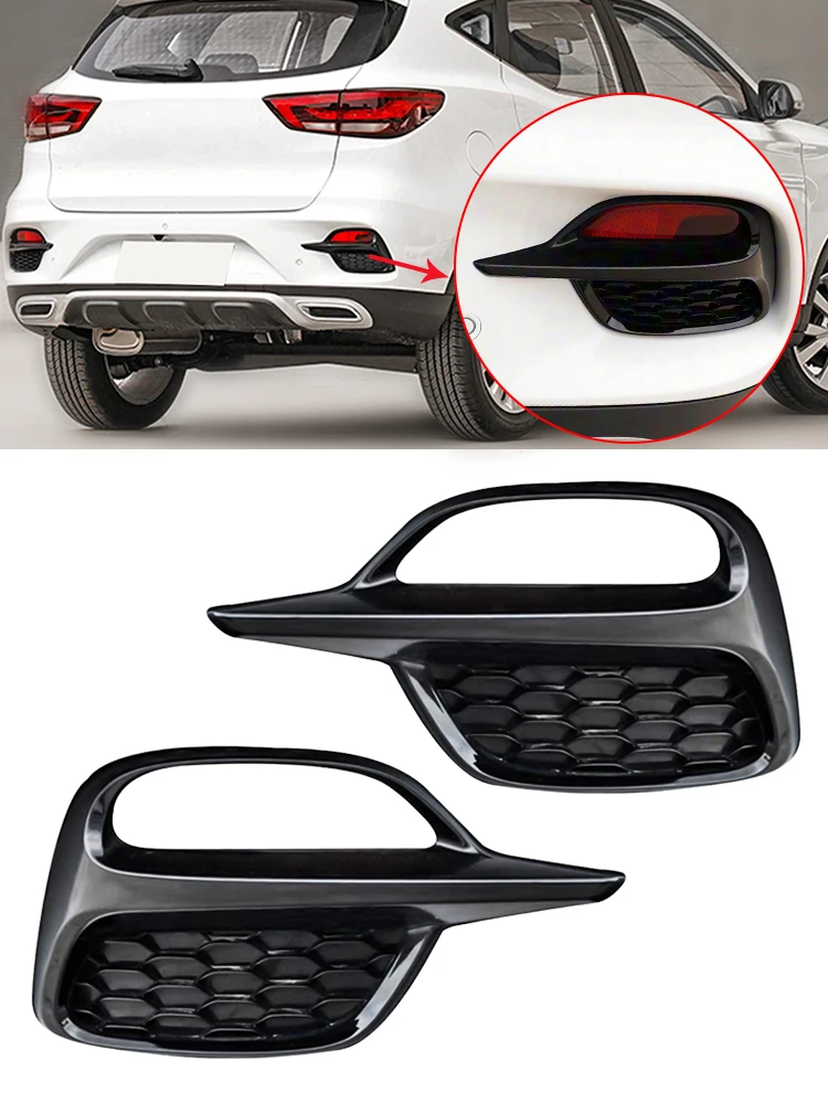 

Для MG ZS 2020 2022, крышка лампы заднего бампера, крышка лампы заднего бампера, крышка задней противотуманной фары, рамка противотуманной фары