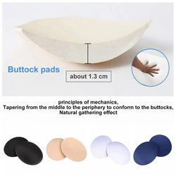 1 Pair Bulge Cup Pads Sponge Cup Removable Push Up Cup Enhancing Men Underwear Briefs Sexy Bulge Pad Magic Buttocks