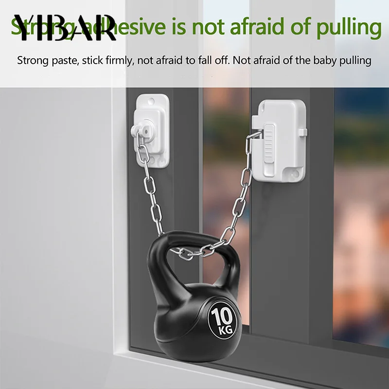 Child Safety Locks Upgraded Adjustable Window Limiters Door Locks Refrigerator Locks Keep Children Safe