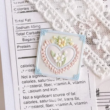 Children&#x27;s stamps toy lacquer stamp head 5d embossed brass seal hand Idy made envelopes wedding invitations sealing gifts