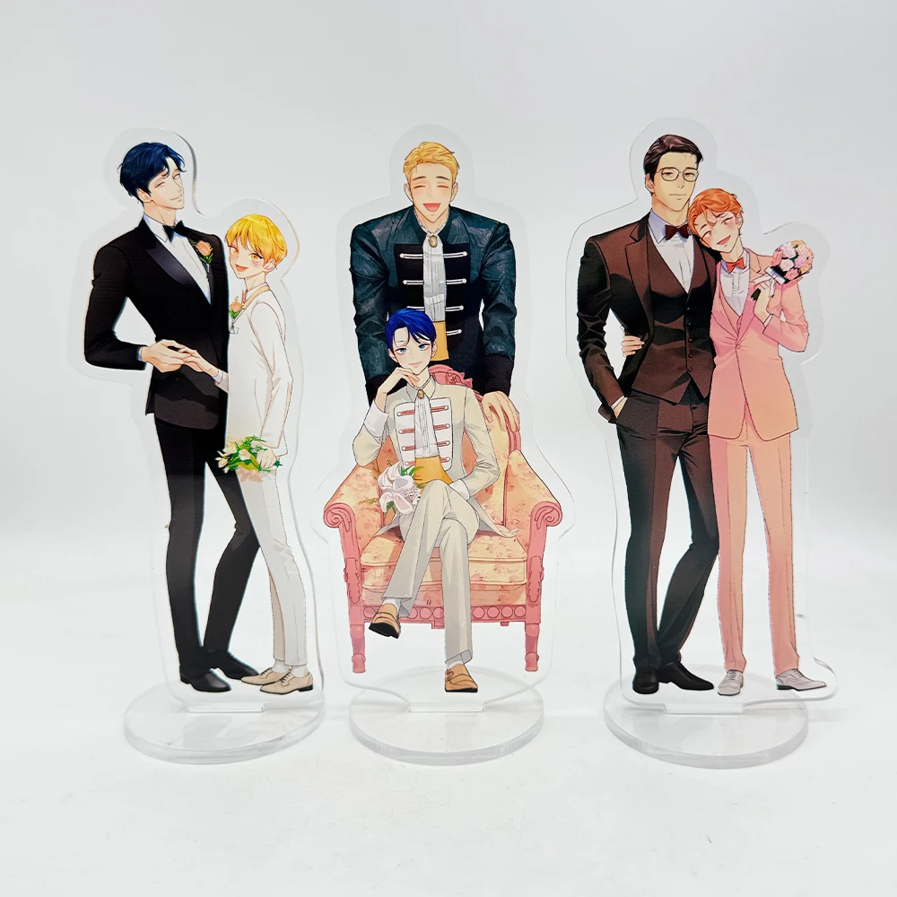 El amor es una ilusión! BL Yaoi Manhwa - Figura Acrílica Coleccionable de Anime, Decoración de Escritorio, Regalo
