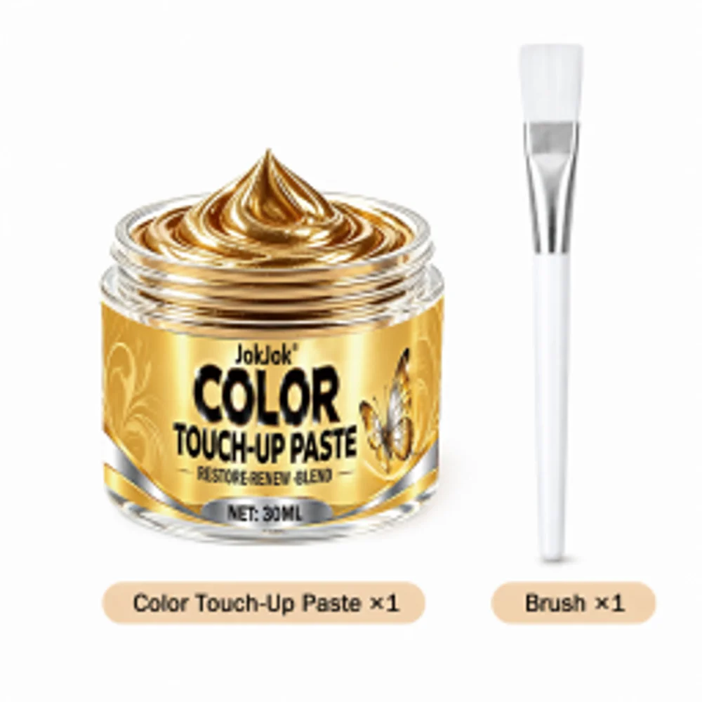 Golden/Silver Leather Paint Shoe Cream for Color Change Leather DIY Sofa Bag Clothing Repair Restoration Paint