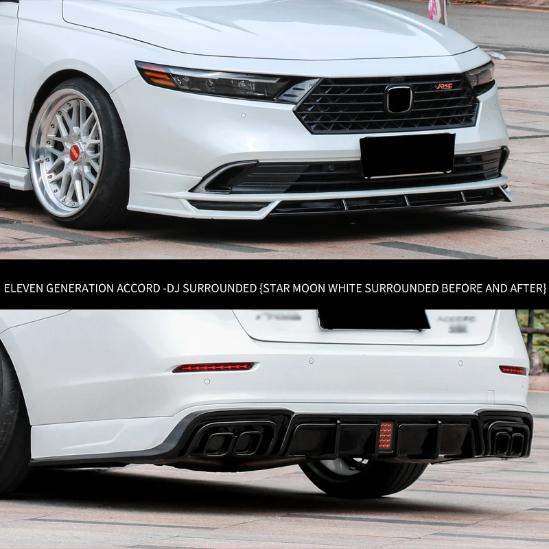 DJ Style  For Accord 2023  body Kit Surrounded Wholesale car front bumper rear bumper side skirt