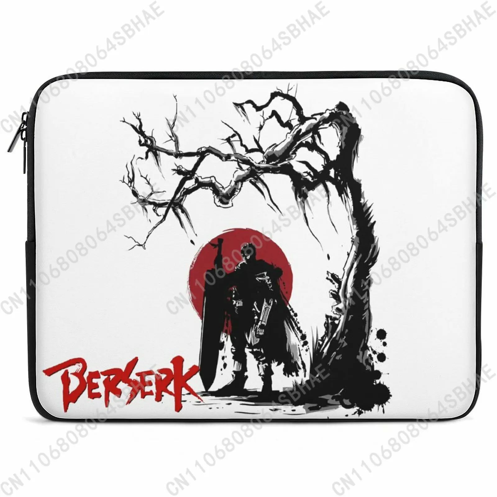 

Berserk Guts Black Swordsman No Handle Laptop Case Suitable Multiinch Inch Personalized Pattern Neoprene Bag School Students