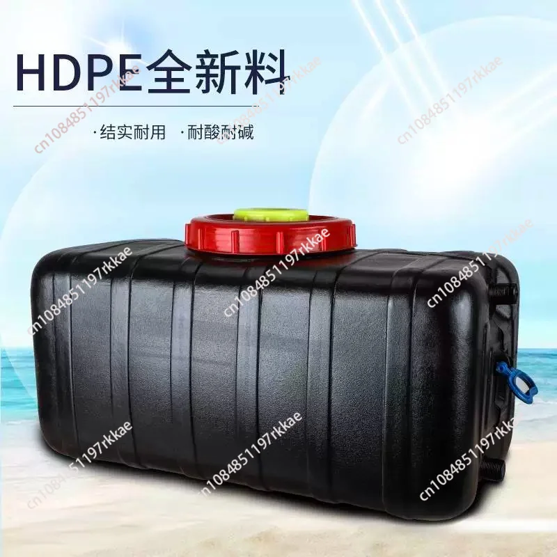 Plastic Solar Water Heater Bucket Black Outdoor Camping Shower Storage Tank for Home Summer Bathing
