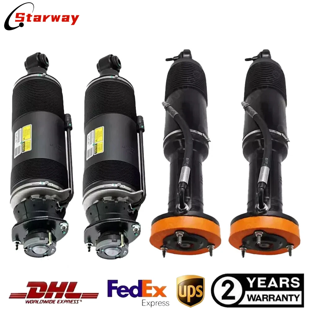 4X Front Rear Hydraulic Shock  Strut Absorber For Mercedes Benz R230 SL500 SL550 SL600 SL65 SL55 SL63 A2303202813 A2309977082 A2