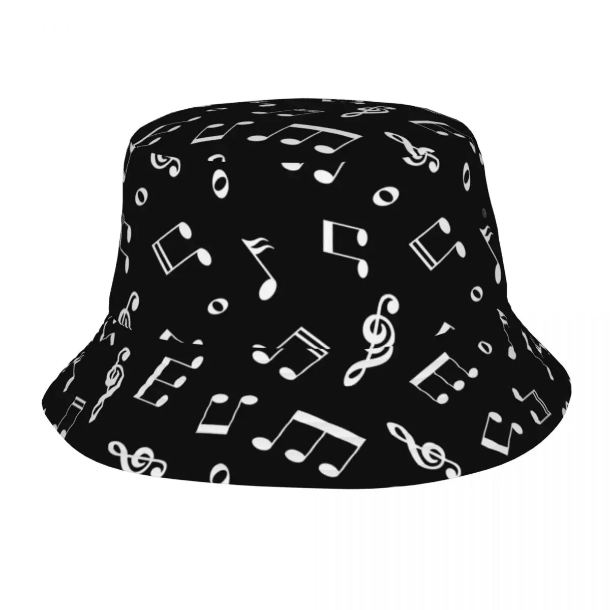 

Панама для пикника весенняя, головной убор для отдыха на открытом воздухе, легкая, музыкальные заметки
