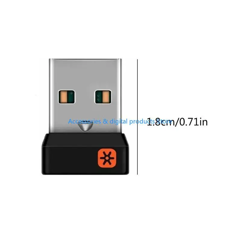 77JD USB Penerima Adaptor Penerima untuk M905 M325 M585 M510 Mouse Keyboard