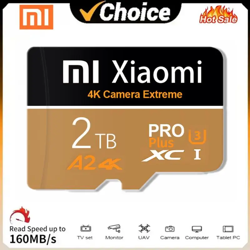 Xiaomi-tarjeta de memoria SD Mini TF para teléfono, 2TB, 1TB, 512GB, 256GB, 128GB, 64GB, tarjeta Flash V30