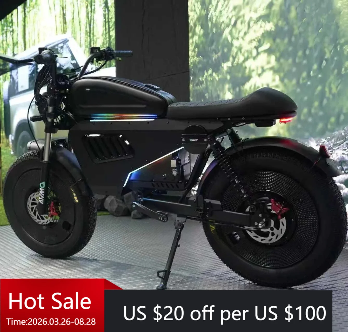 Tc US Stock Hot Selling Powerful 3000W High Speed off Road Outdoor Electric Sports Bike Racing Electric Motorcycle Electric Bike