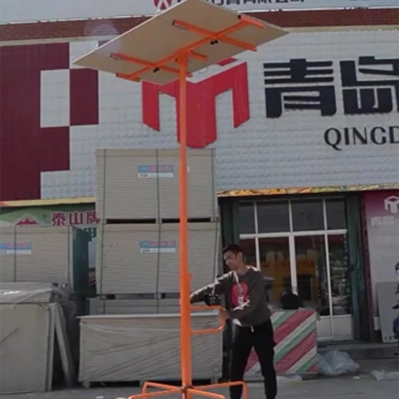 Gypsum board lift Heavy Duty Drywall Lift Drywall Ceiling Hoist The Lifting Machine 80KG Load