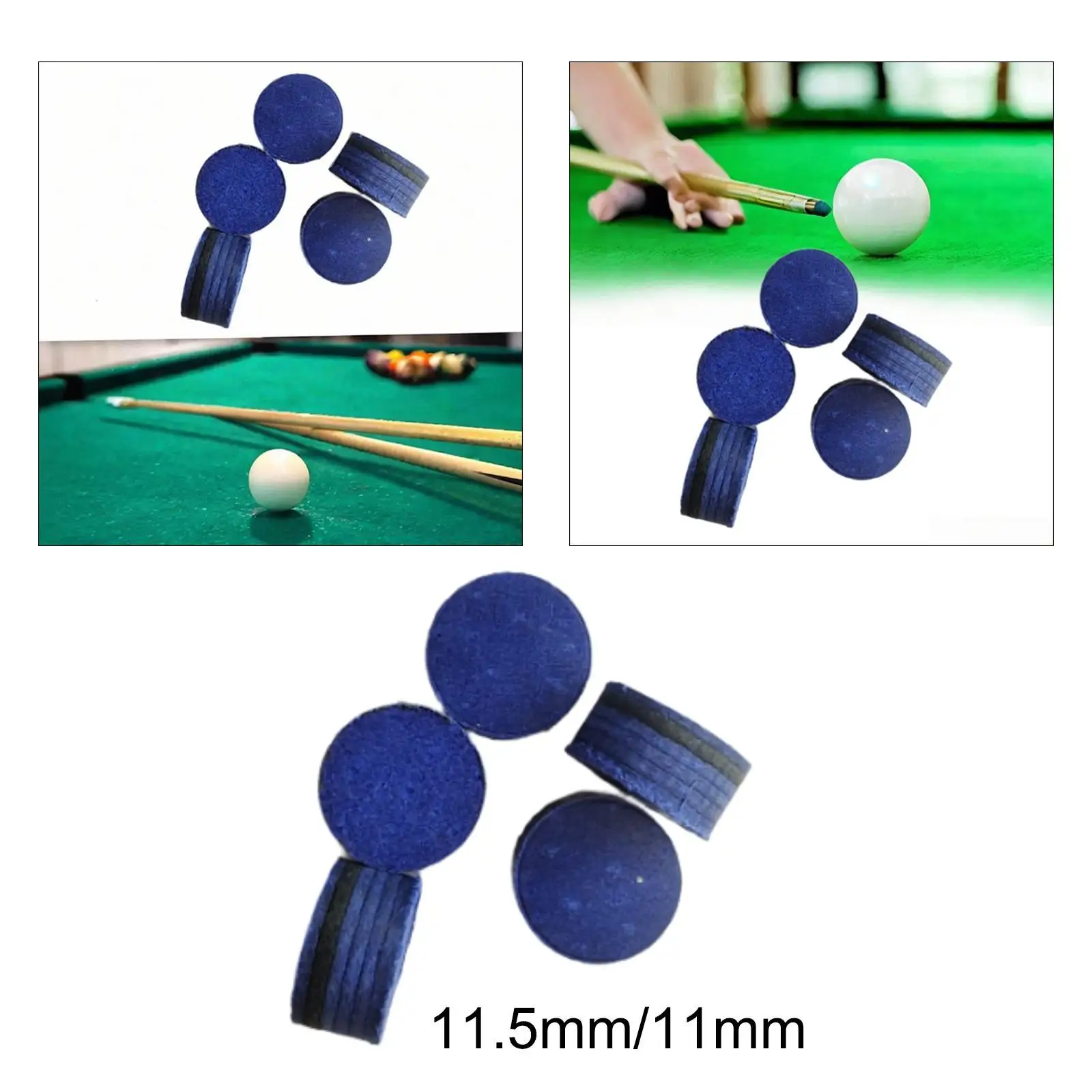 5x Biljart Zwembad Keu Tips Biljart Pool Keu Stick Tips Biljart Cue Tips