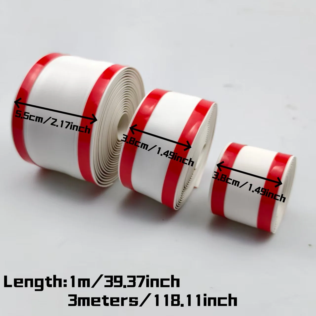 1PC 1/3meters Cable Cover Protector PVC Self-Adhesive Wire Protection Strip Wear Resistant Prevent Trip Wall And Floor Wire Orga