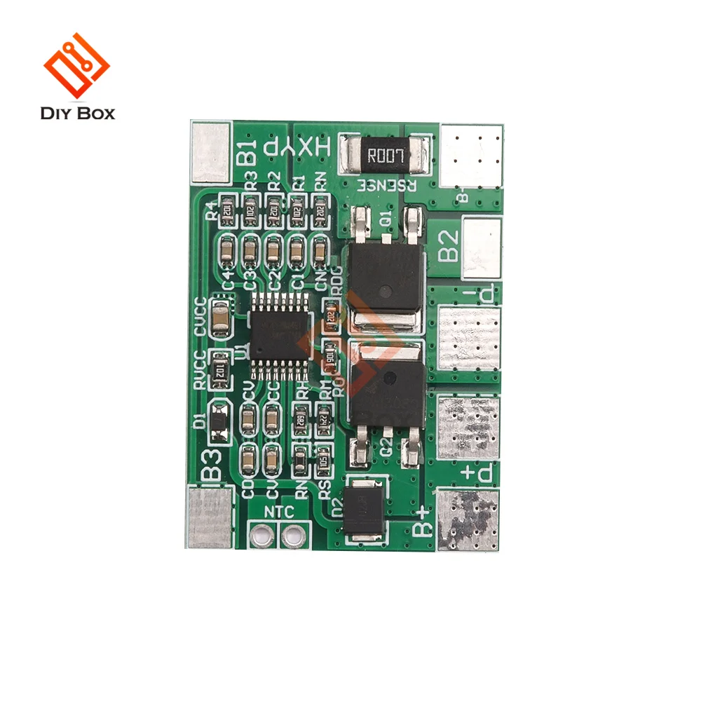 BMS 4S 3.2V 8A LiFePO4 Battery Charge Protection Board 12.8V 14.4V Battery Packs LiFePO4 PCB