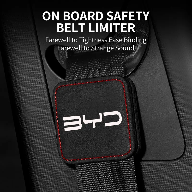 BYD car seat belt limiter extension device safety belt fixing clip pregnant women elastic regulator piece for car