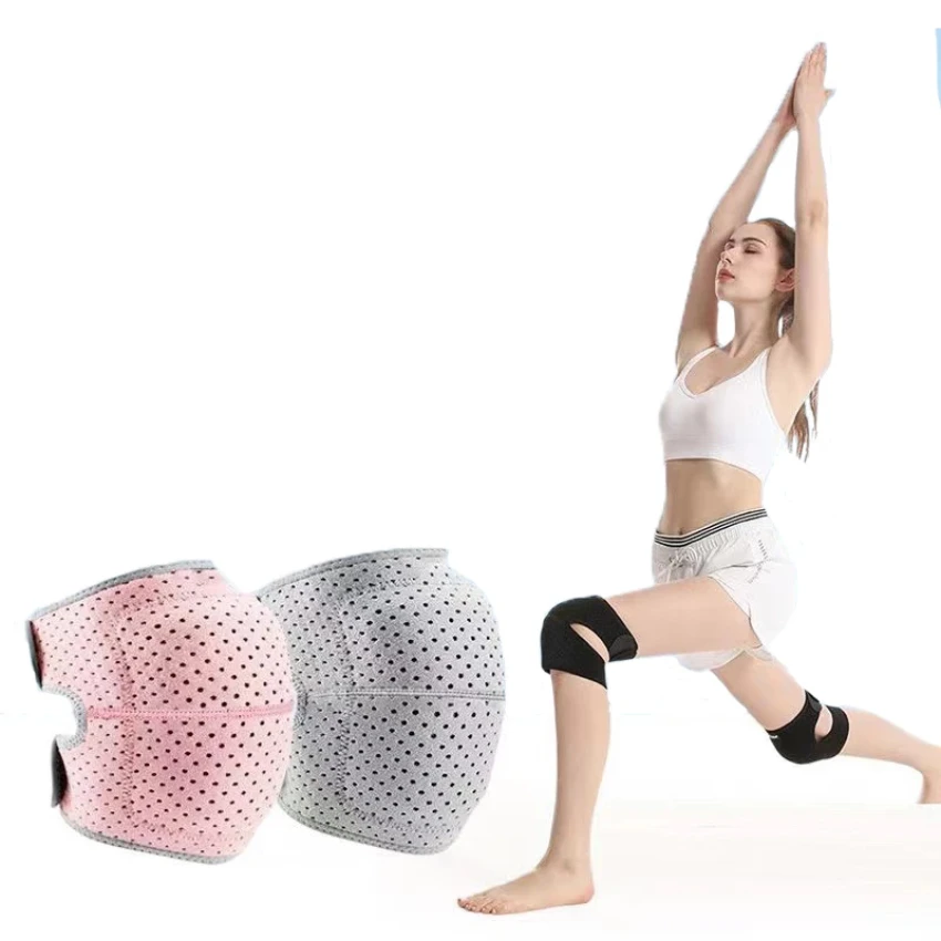 

1PCS Sports Compression Knee Pads Elastic Protector Thickened Sponge Knees Brace Support for Dancing Workout Training