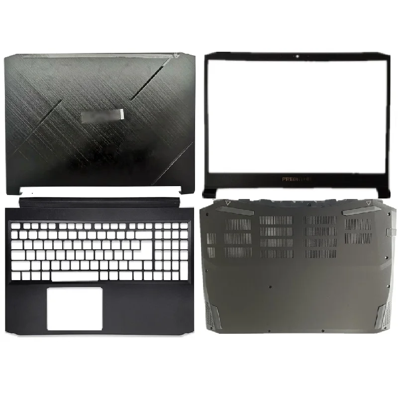 Imagem -06 - Laptop Lcd Capa Traseira Moldura Frontal Apoio para as Mãos Caixa Inferior para Acer Nitro An71551 An715-54ew N18c3 Capa de Computador Portátil Novo