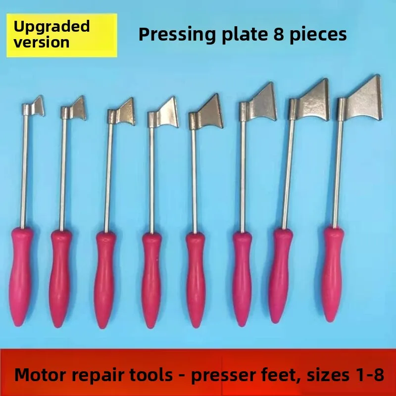 Motor Maintenance Special Tools Crimping Plate Offline Tool Scribing Knife Embedded Line Presser Foot Stainless Steel Angle