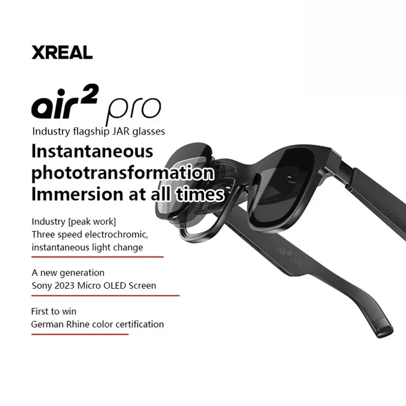 

XREAL Air 2 Pro Beam Pro Global For Google Smart AR Glasses Nreal HD 130 Inches Space Cinema Portable 1080p View