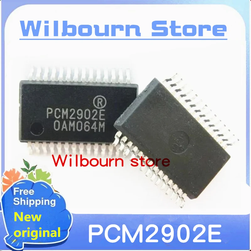 2PCS~20PCS/LOT PCM2902E PCM2902E/2K SSOP28 Mxsyuan New original