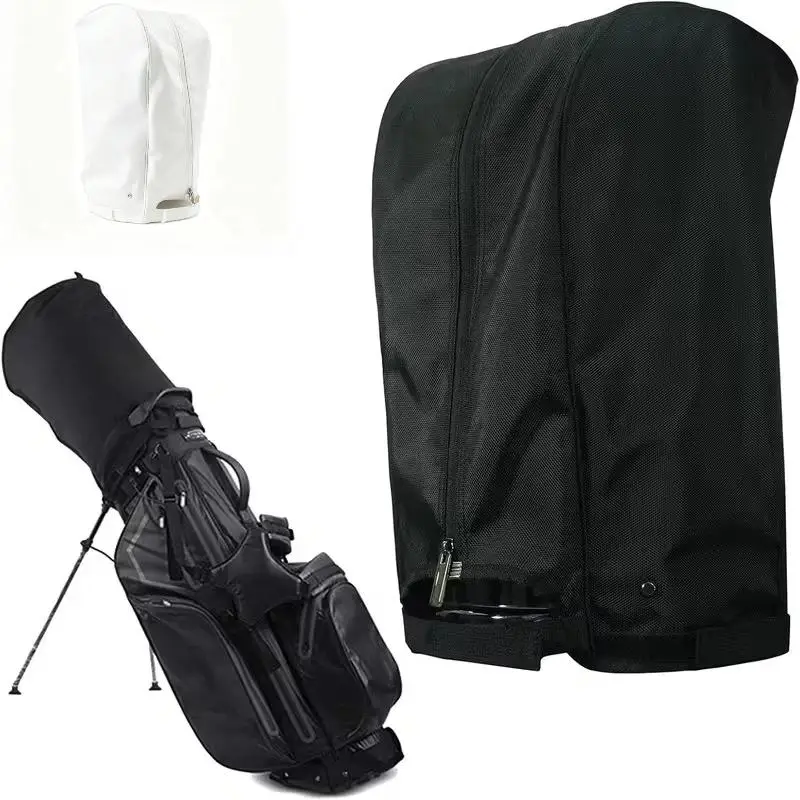 New 1Pcs Portable Golf Bag Rain Cover Dustproof Rain Hood Club Protector For Golf Bag And Carry Cart Stand BagAcc