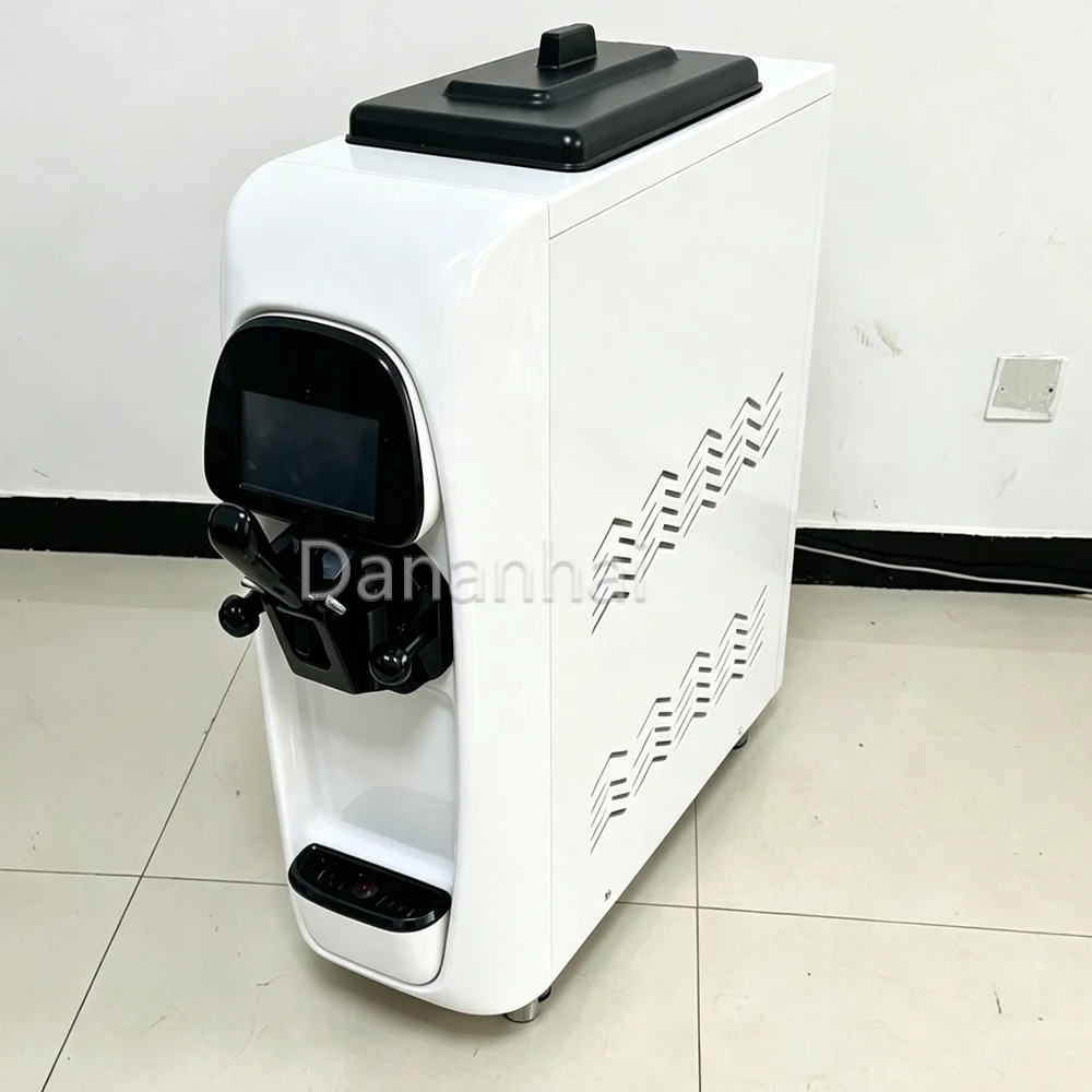 Single Flavor Ice Cream Machine BL25E 1000W Countertop Soft Serve Frozen Yogurt Maker For Snack Bar Catering
