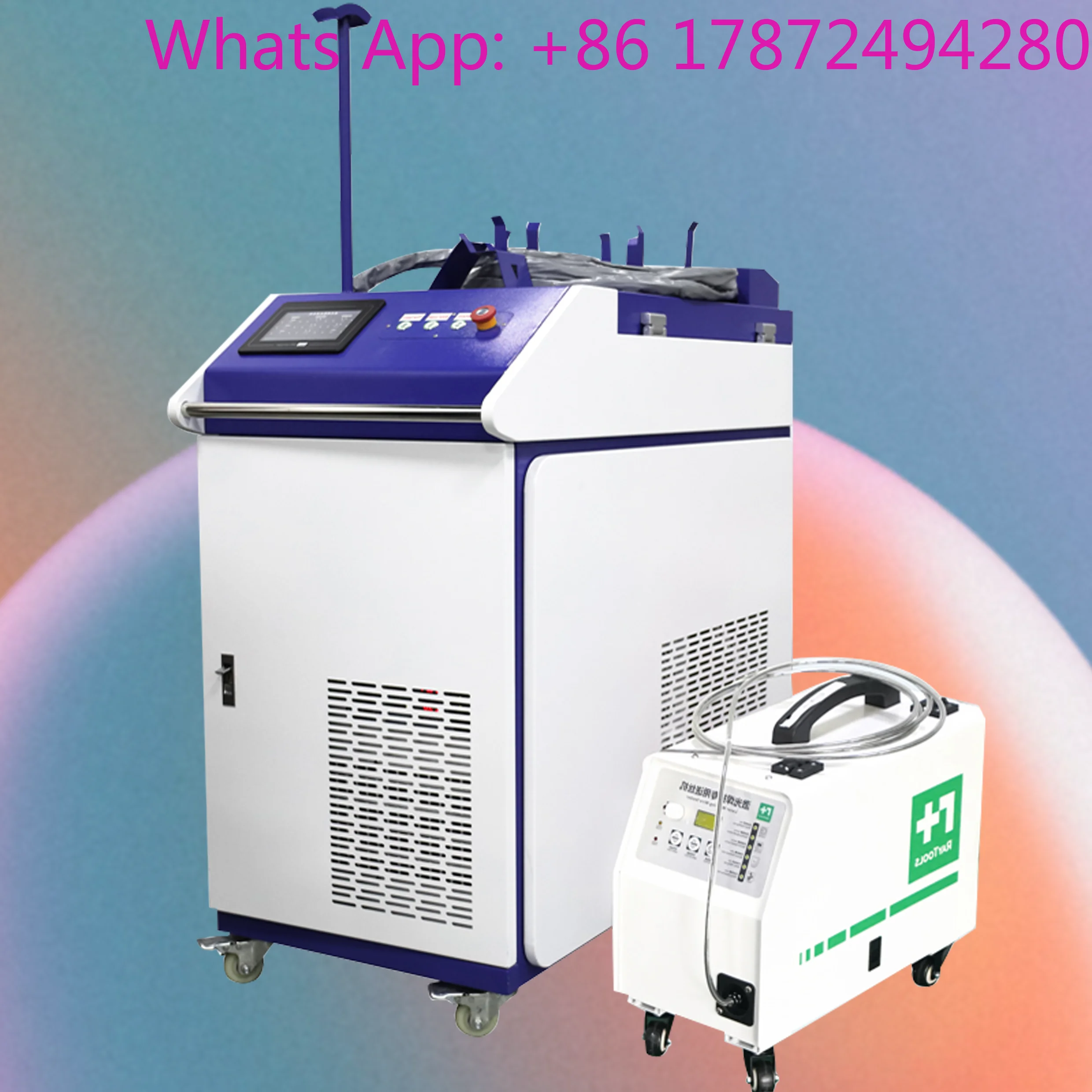 Portable 1500W     Welder with LCD Display 24H Continuous Operation