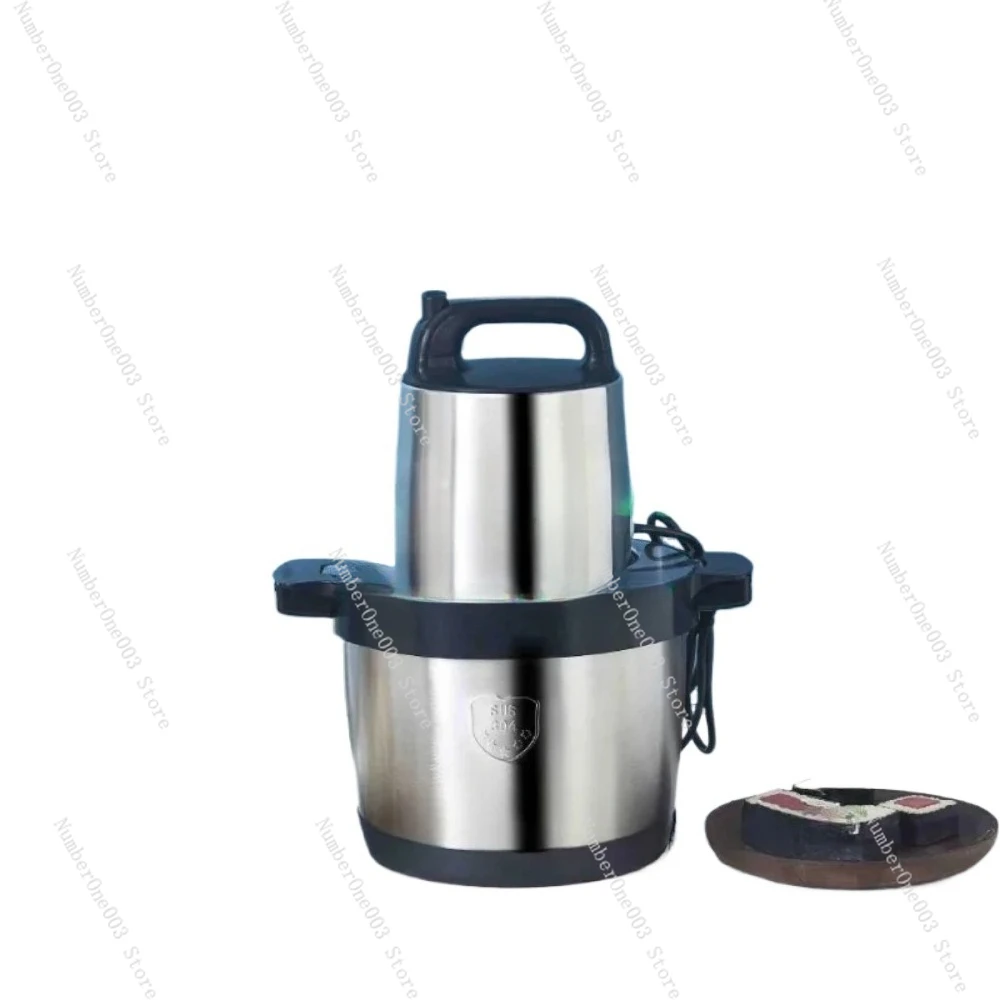 آلة قصف يام بلانتين كسافا من الفولاذ المقاوم للصدأ لصانع فوفو أدوات المطبخ المنزلية الأفريقية 6L