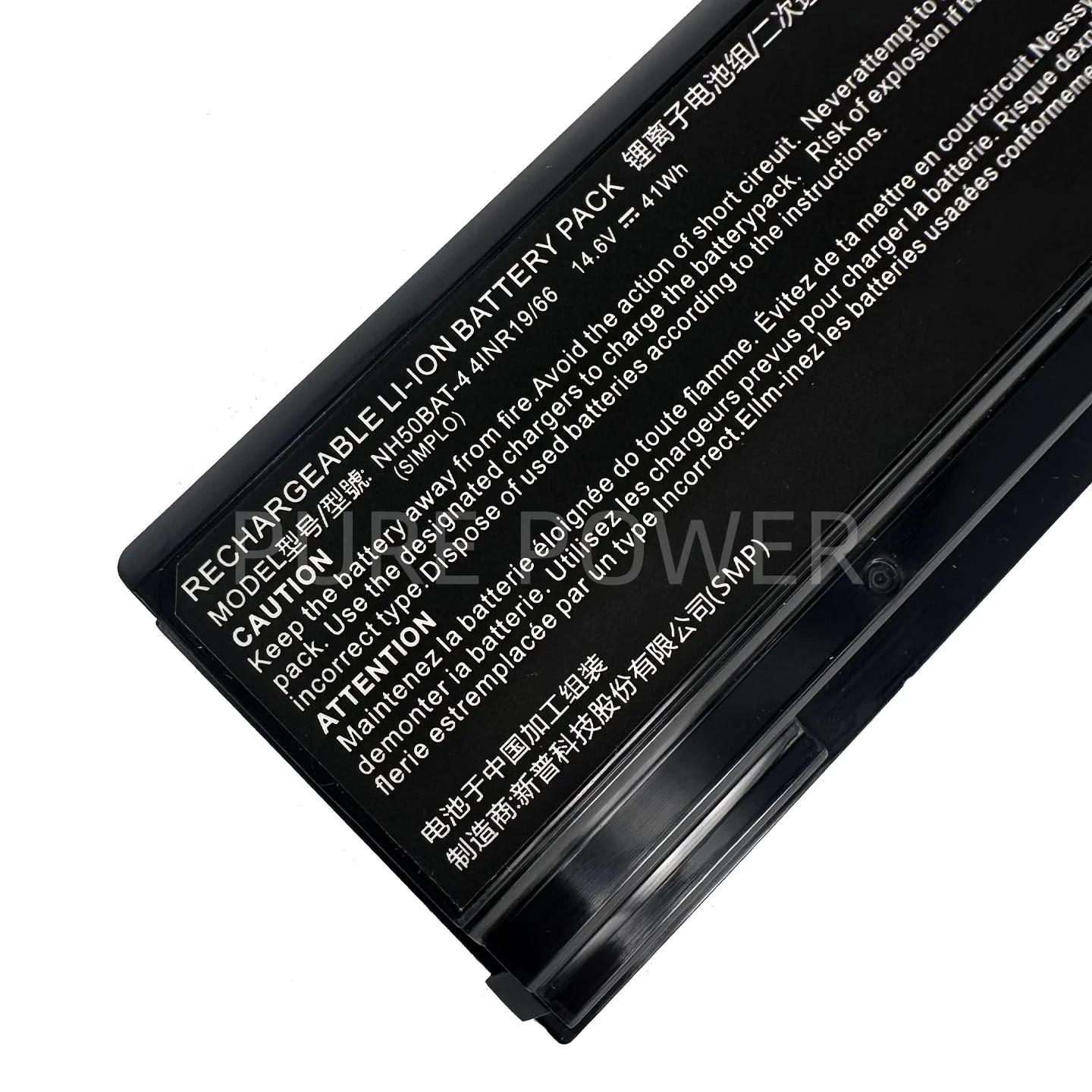 New Laptop Battery NH50BAT-4 14.6V 41WH 2750mAh High Quality For Clevo NH50RA NH55RCQ NH58RDQ NH70RHQ
