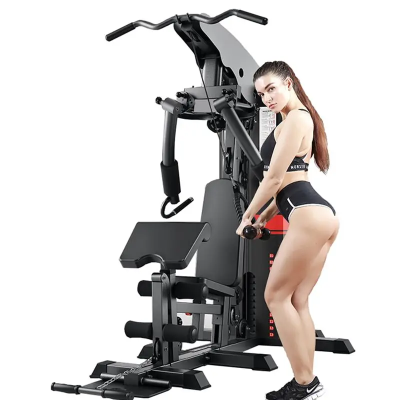 

Comprehensive Trainer Single Station Large Equipment Strength Training Household Indoor Multi-functional Fitness Equipment