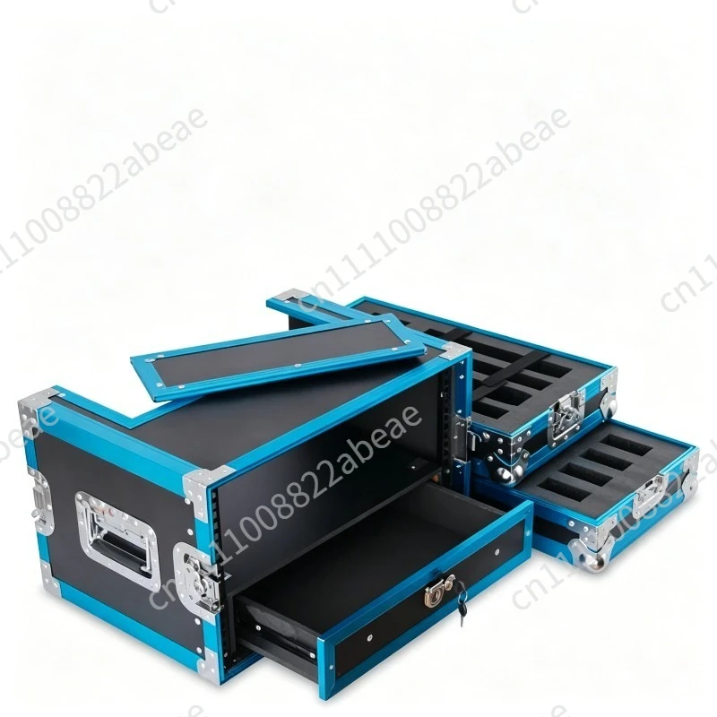 4U Microphone Air Case Cabinet 5U Wireless Receiver Microphone 3U Mi Case Aluminum Alloy 2U Chassis 6U Drawer