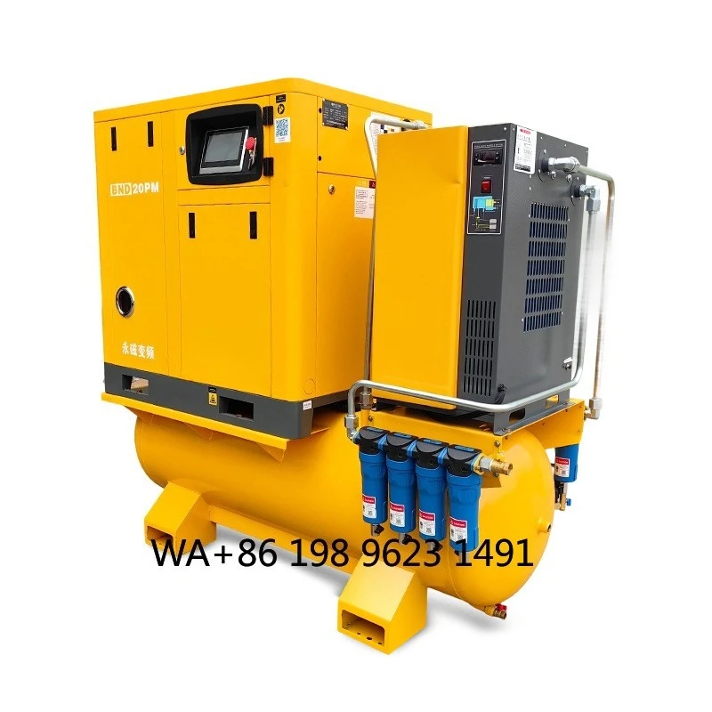 20High Precision Permanent Magnet Inverter Screw Air Compressor Energy Saving Industrial Air Compressor