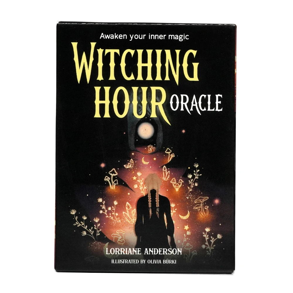 Witching Hour Oracle Awaken Your Inner Magic Cards by Lorriane Anderson Awaken Your Inner Witch Be Guided Through Trials